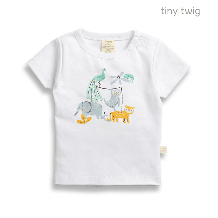 Tiny Twig Round Neck Tee Perfect Paradise