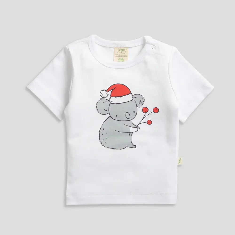 Tiny Twig Koala Round Neck Tee
