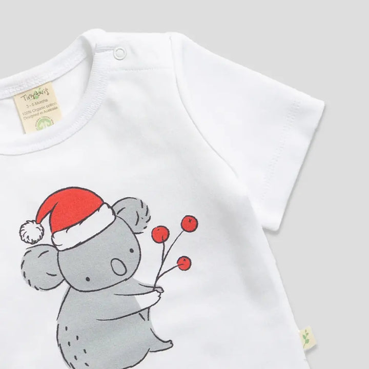 Tiny Twig Koala Round Neck Tee