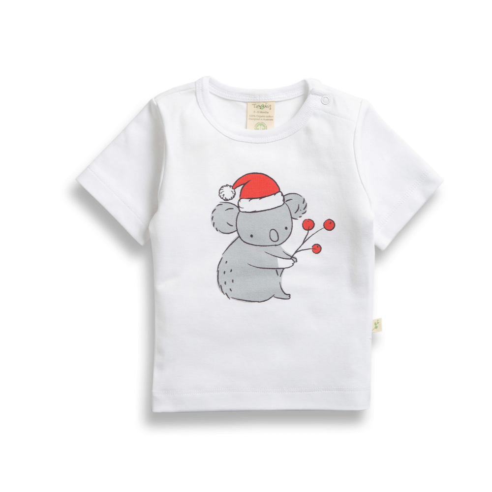 Tiny Twig Round Neck Tee Koala