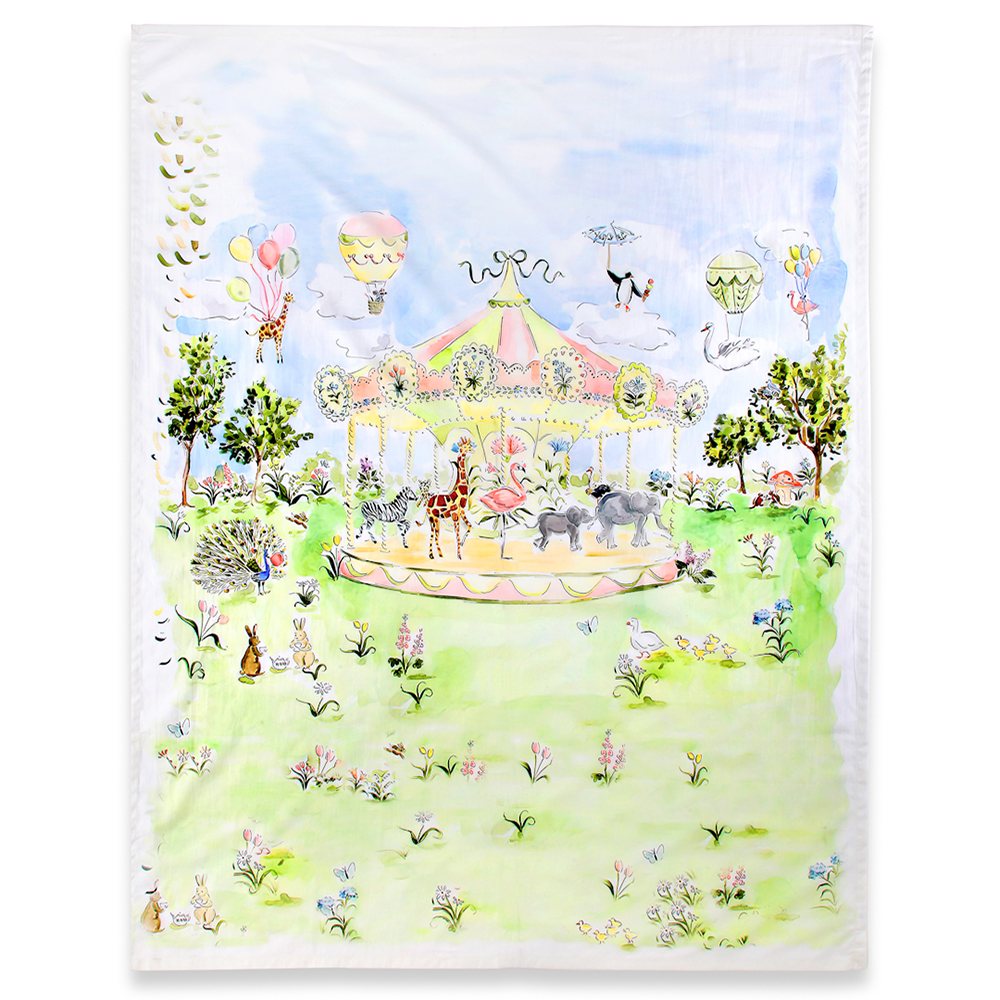 The Baby Trunk Carnival Carousel - Bedding Set - Pack of 4