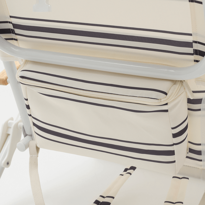 SUNNYLiFE stripes print Deluxe Beach Chair Casa Fes - Teal