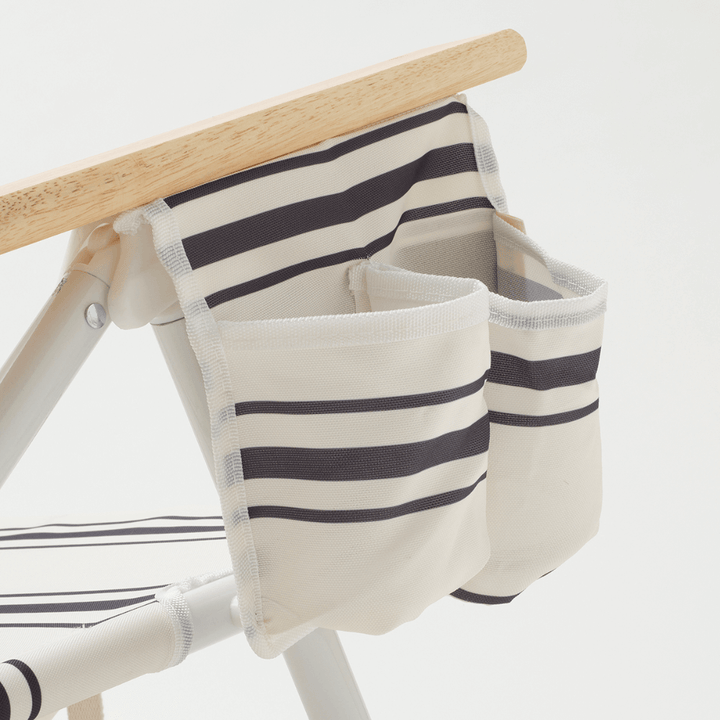 SUNNYLiFE stripes print Deluxe Beach Chair Casa Fes - Teal