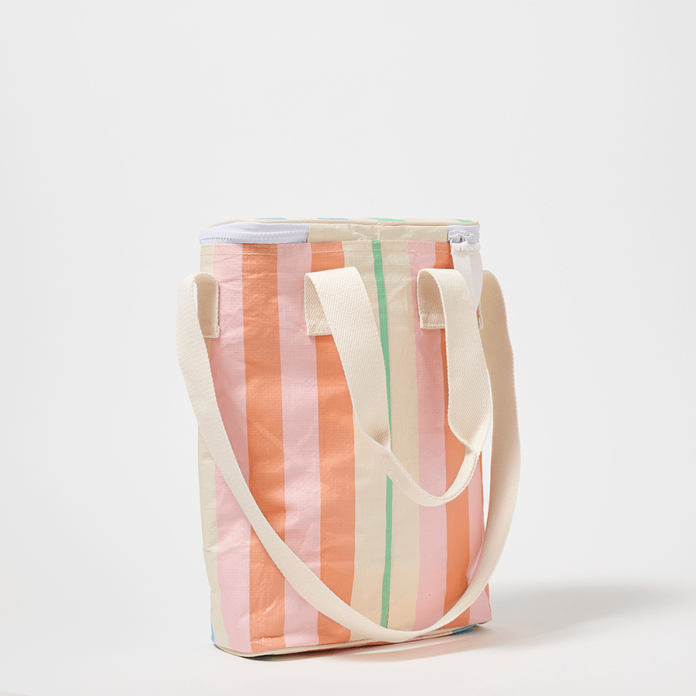 orange melon print