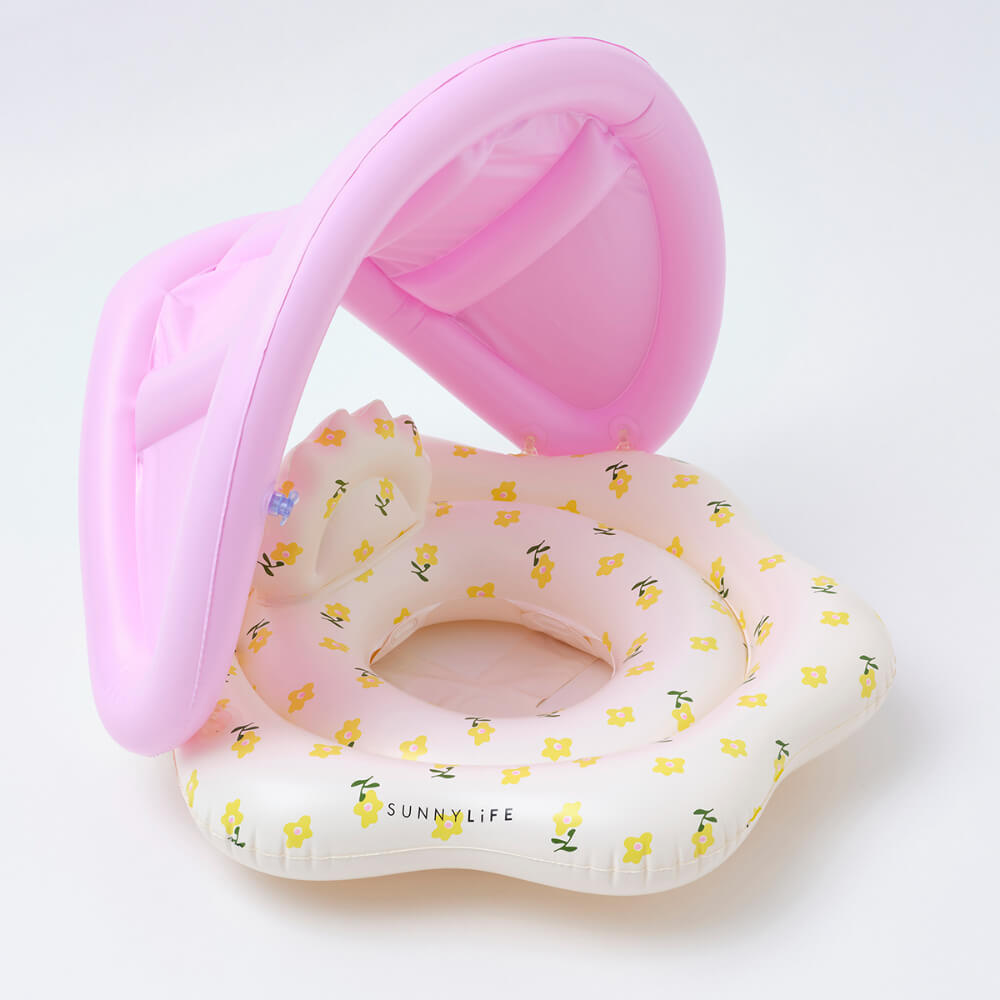 SUNNYLiFE Inflatable Canopy Baby Float