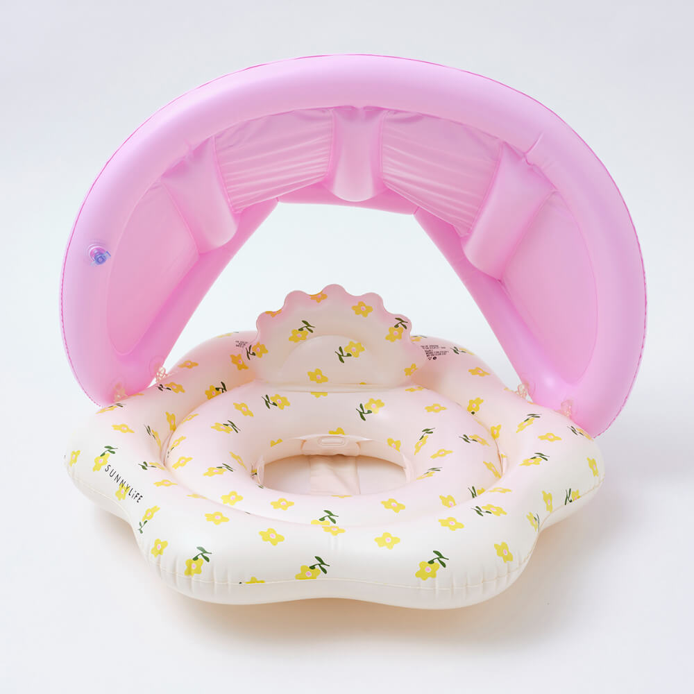 SUNNYLiFE Inflatable Canopy Baby Float