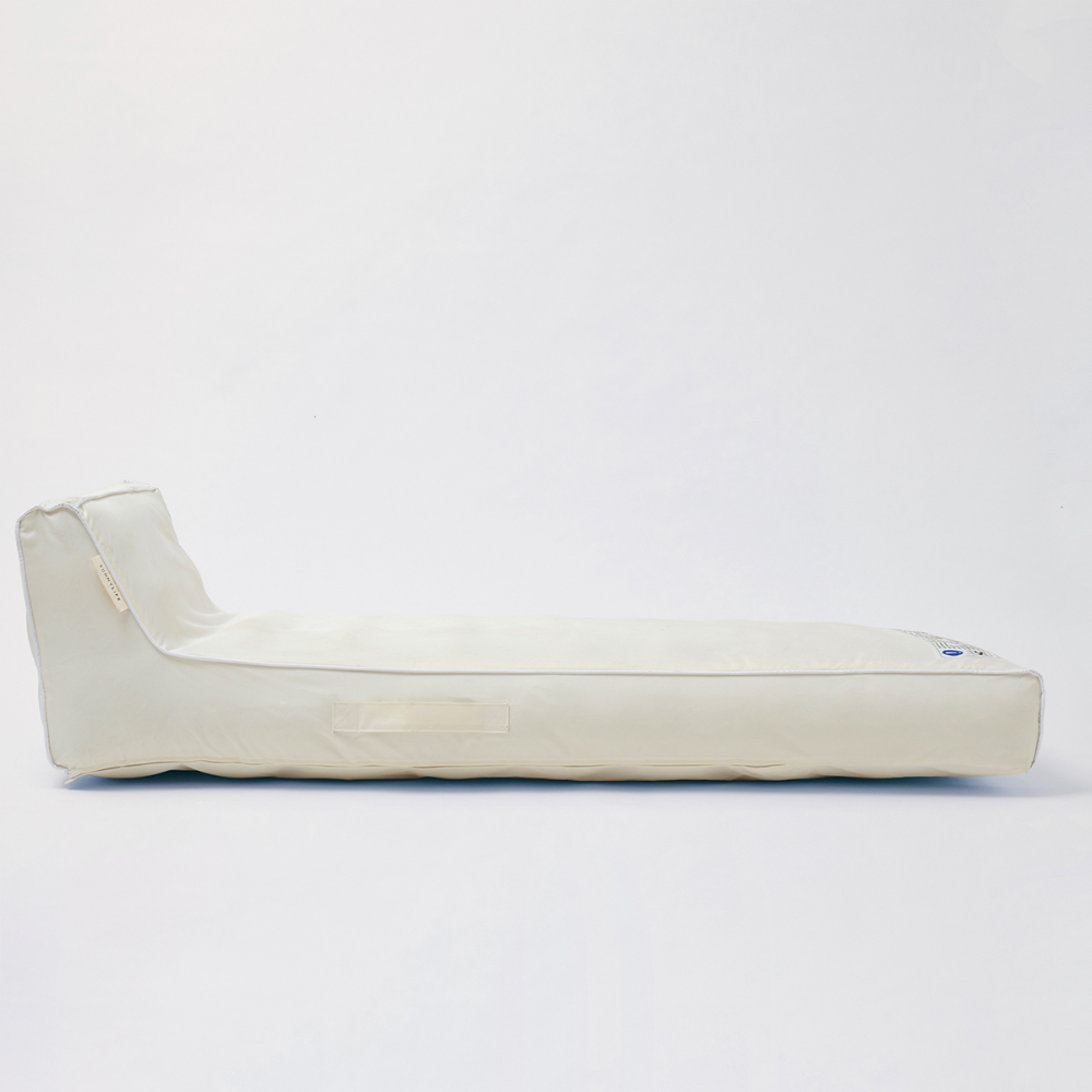 SUNNYLiFE Inflatable Luxe Lie-On Lounger Casa Blanca
