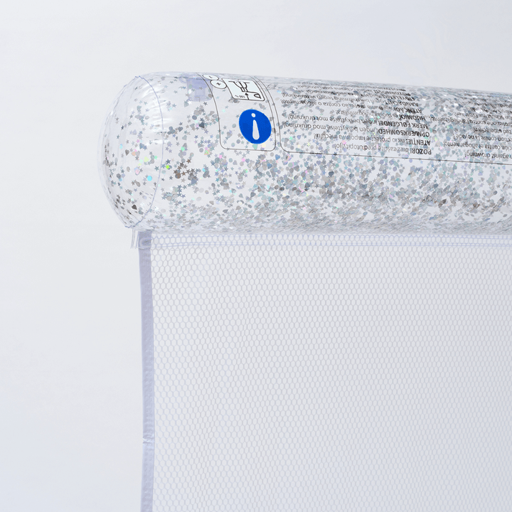 SUNNYLiFE inflatable Bolster Hammock Float - Glitter