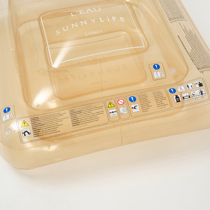 SUNNYLiFE Inflatable Luxe Lie-On Float Parfum