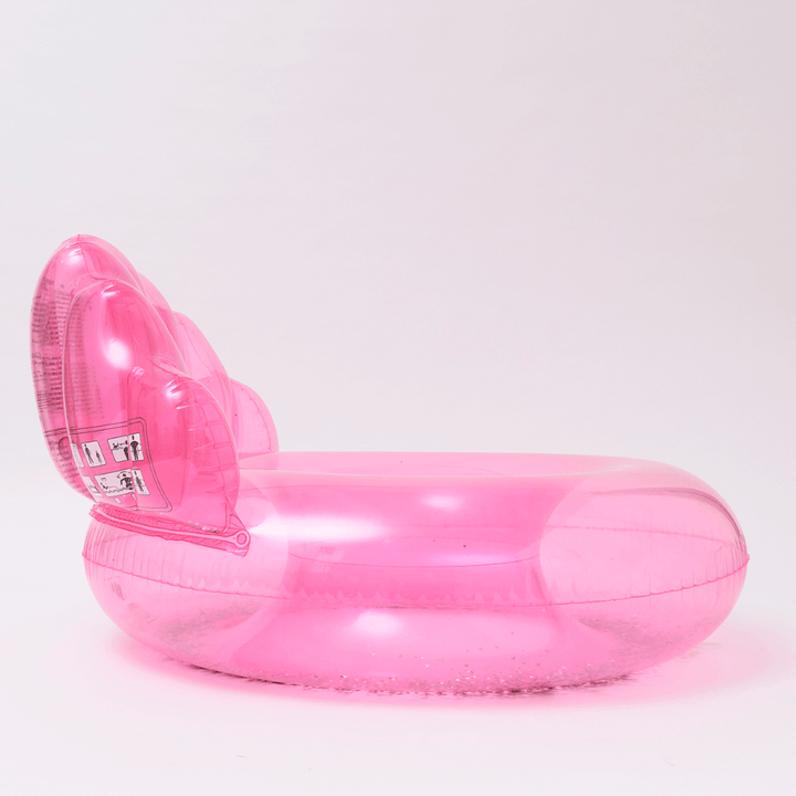 SUNNYLiFE inflatable Luxe Pool Ring Shell Bubblegum - Pink
