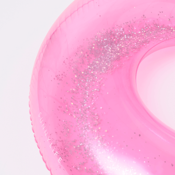 SUNNYLiFE inflatable Luxe Pool Ring Shell Bubblegum - Pink