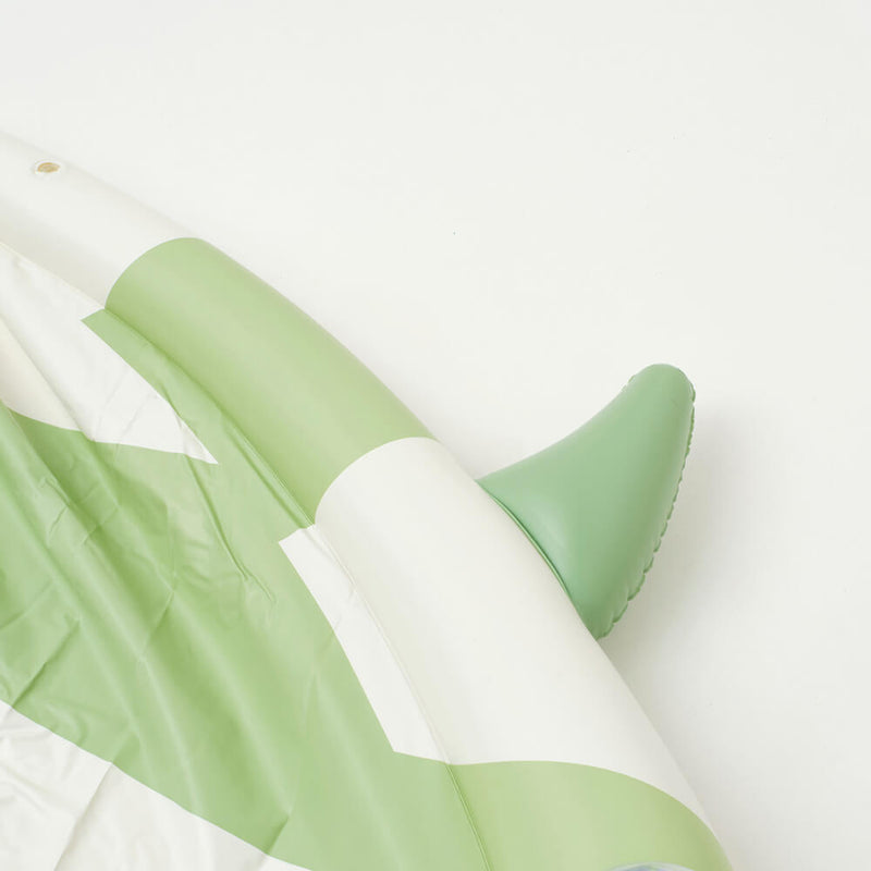 Inflatable Slip and Slide Shark - Khaki