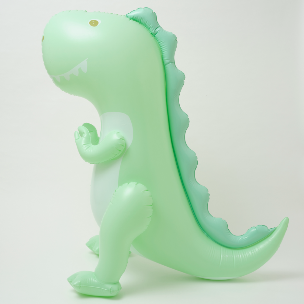 SUNNYLiFE Inflatable Giant Sprinkler Surfing Dino