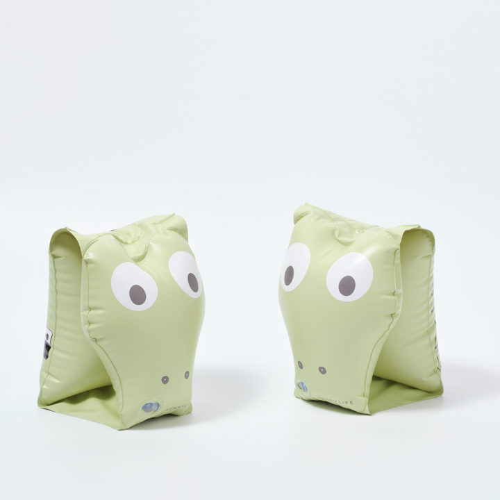 SUNNYLiFE Kids Inflatable Arm Bands - Cookie the Croc