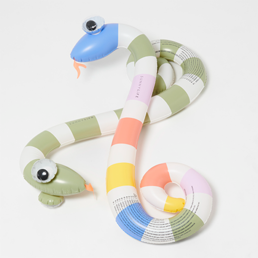 SUNNYLiFE Kids Inflatable Noodle Into the Wild Multi Set of 2