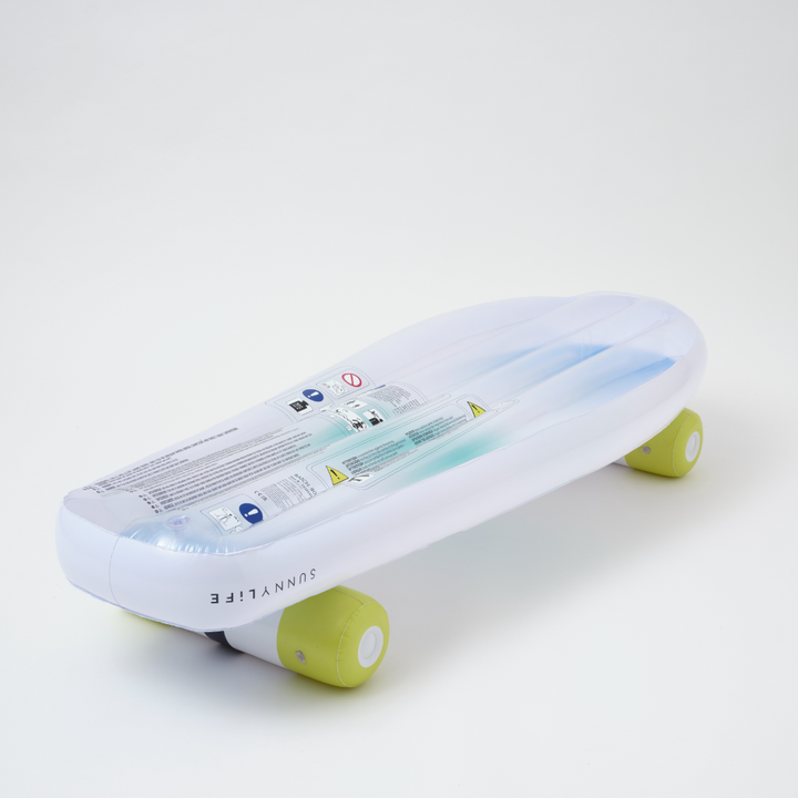 SUNNYLiFE Kids Skateboard Float The Sea Kids Blue - Lime