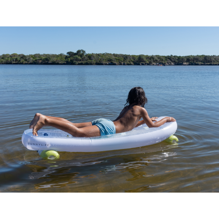 SUNNYLiFE Kids Skateboard Float The Sea Kids Blue - Lime