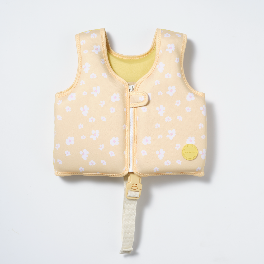 SUNNYLiFE Kids Swim Vest 1 - 2 Princess Swan Buttercup