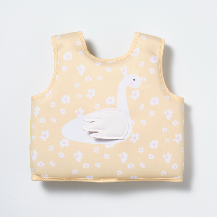 SUNNYLiFE Kids Swim Vest 1 - 2 Princess Swan Buttercup