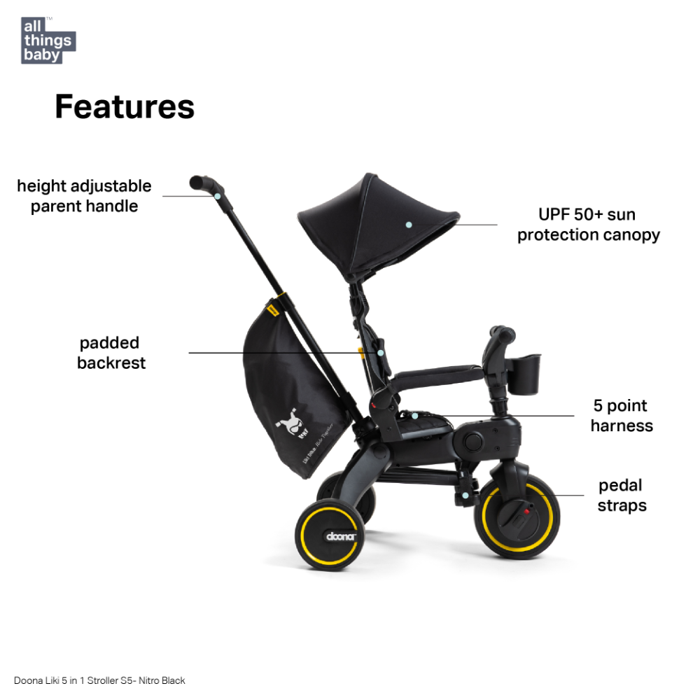 Doona™ Liki S5 5 in 1 Baby Stroller