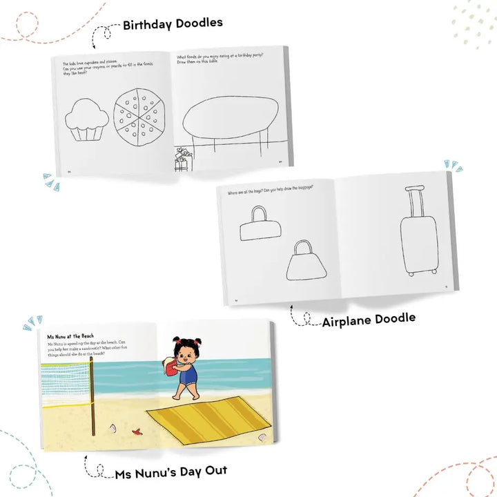 SAM &amp; MI - My First Activity Book Set for 2 to 6 Year Old Children by Priyanka Agarwal Mehta - English