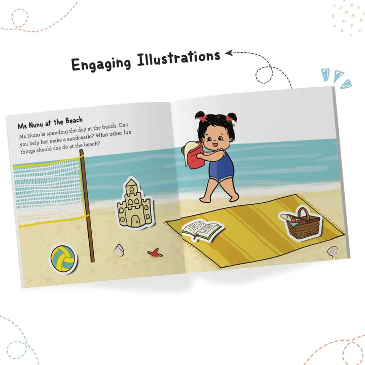 SAM &amp; MI - My First Activity Book Set for 2 to 6 Year Old Children by Priyanka Agarwal Mehta - English