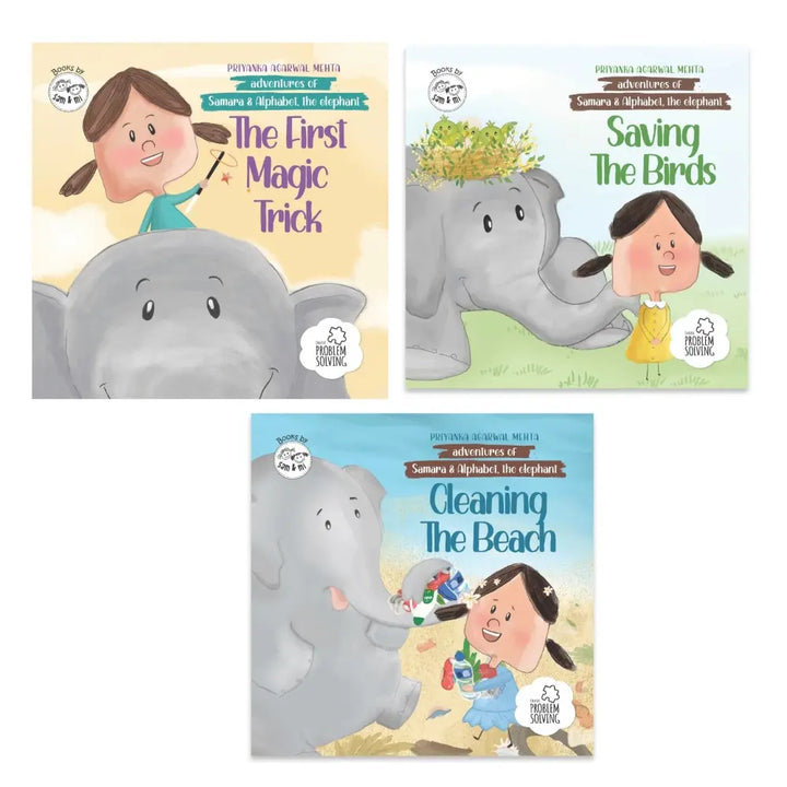 SAM &amp; MI - The Adventures Storybook Set of 3 for Kids by Priyanka Agarwal Mehta - English