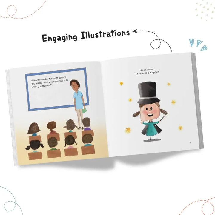 SAM &amp; MI - Art Set for the Birthday Girl: Interactive Books by Priyanka Agarwal Mehta - English