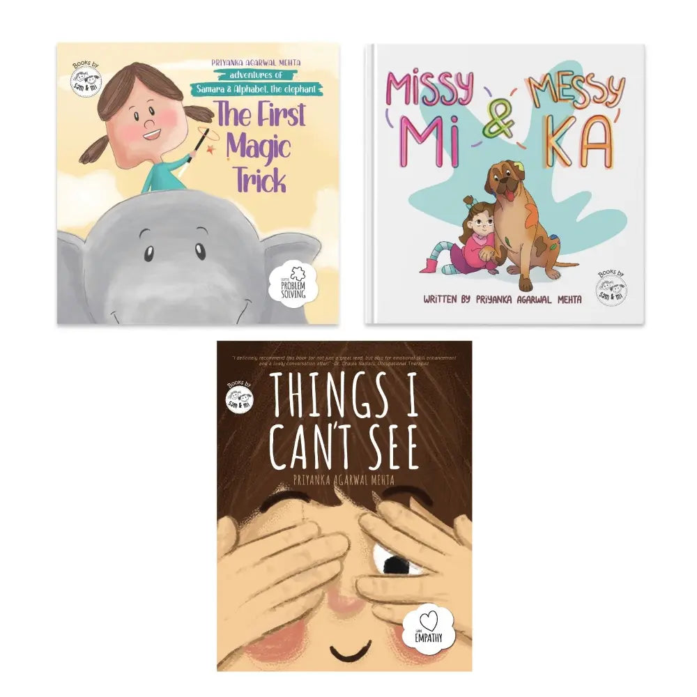 SAM &amp; MI - Feelings &amp; Friendship: Storybooks for Kids by Priyanka Agarwal Mehta - English