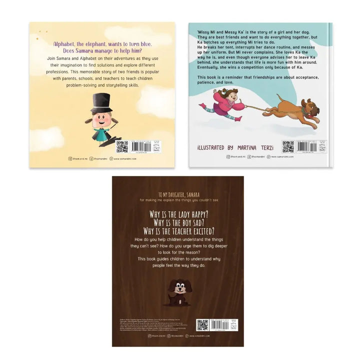 SAM &amp; MI - Feelings &amp; Friendship: Storybooks for Kids by Priyanka Agarwal Mehta - English
