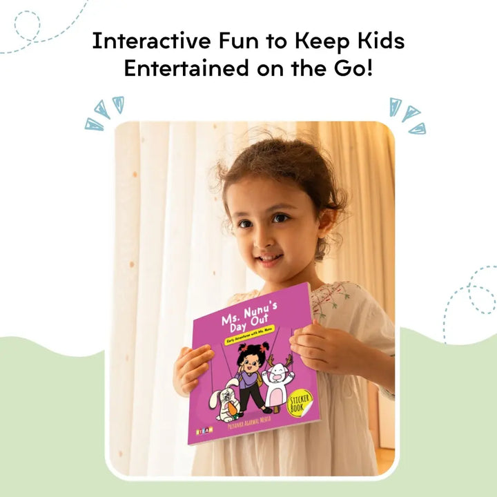 SAM &amp; MI - Travel Time Activity Book Set for Toddlers by Priyanka Agarwal Mehta - English
