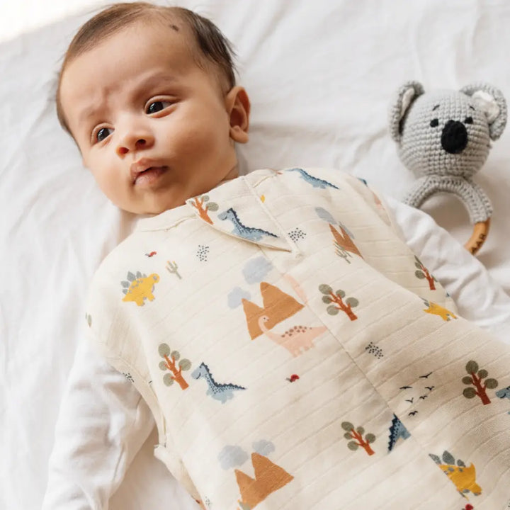 Dulaar Organic Muslin Sleep Bag - (0-6 Months)