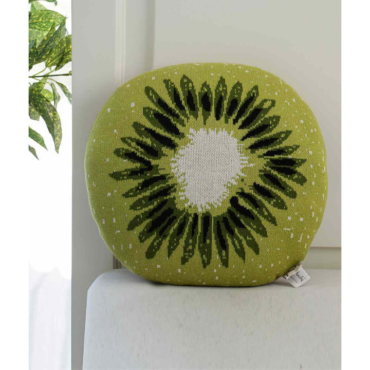Pluchi Cotton Knitted Shaped Cushion
