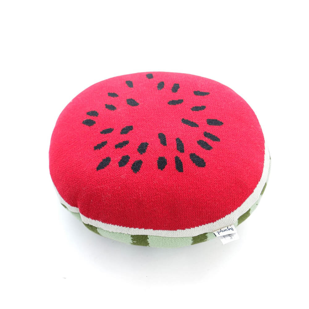 Pluchi Cotton Knitted Shaped Cushion