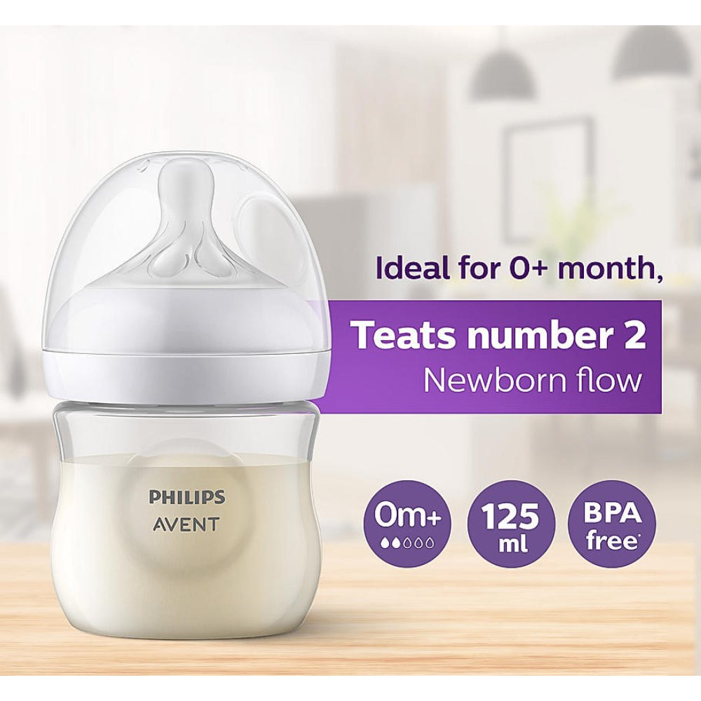 Philips Avent Natural Response Baby Feeding Bottle - 125ml