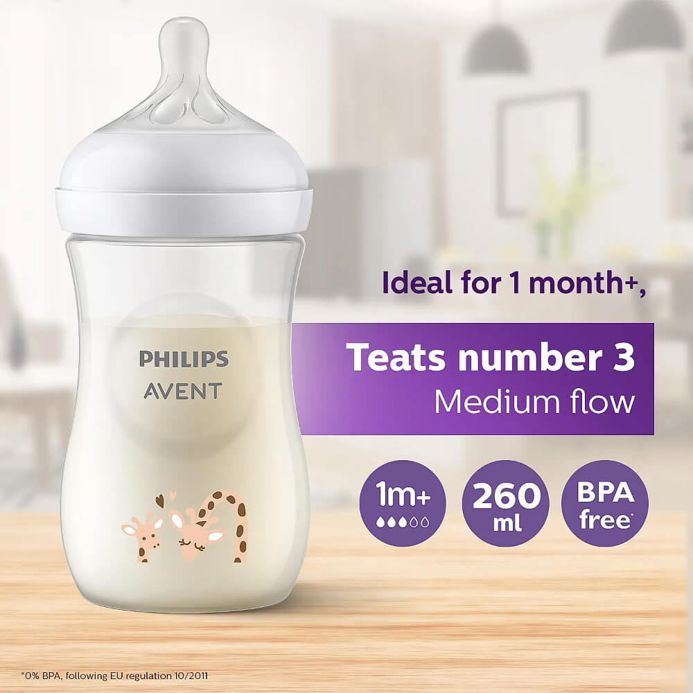 Philips Avent Natural Response Baby Bottle - 260 ml