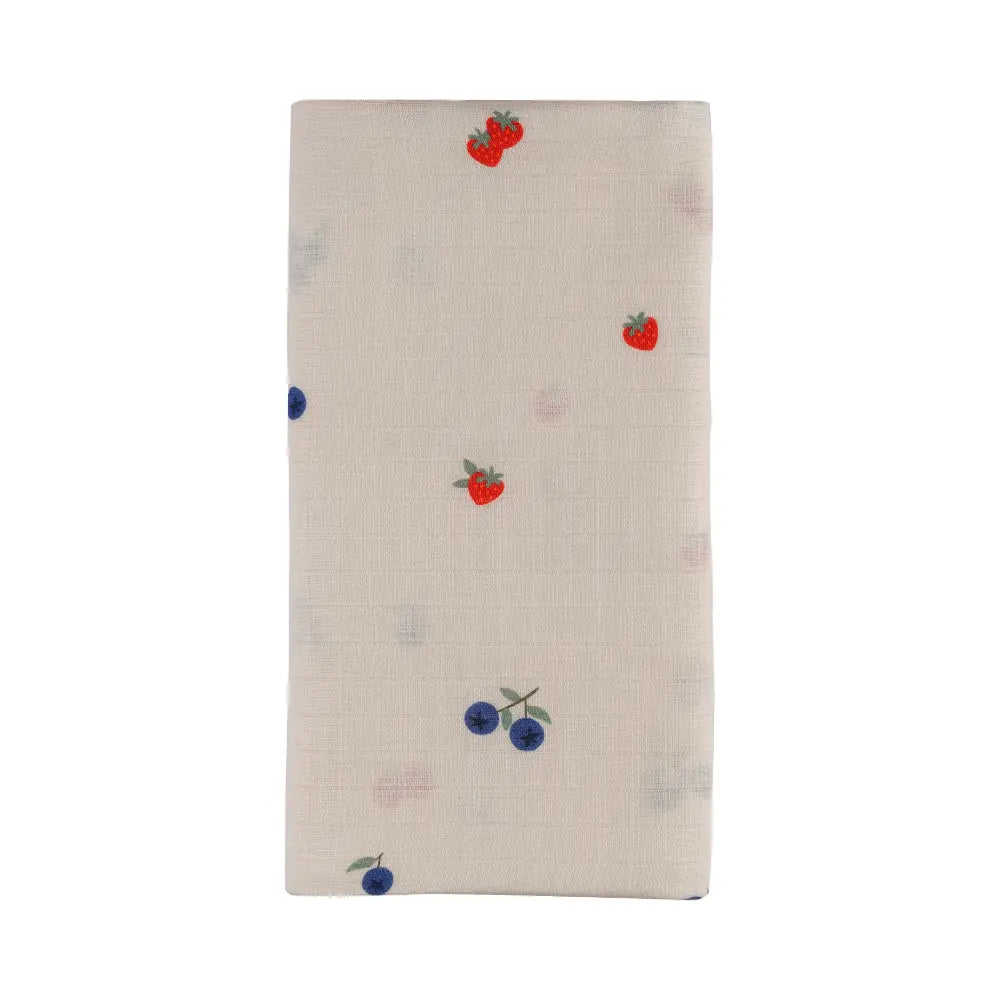Dulaar Organic Muslin Swaddle for Newborns - Nature &amp; Calm Inspired Prints (0- 12months)