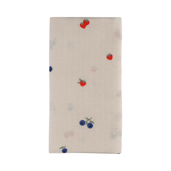 Dulaar Organic Muslin Swaddle for Newborns - Nature &amp; Calm Inspired Prints (0- 12months)