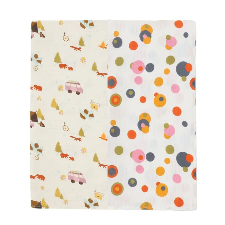 Dulaar Organic Muslin Swaddle (Set of 2)