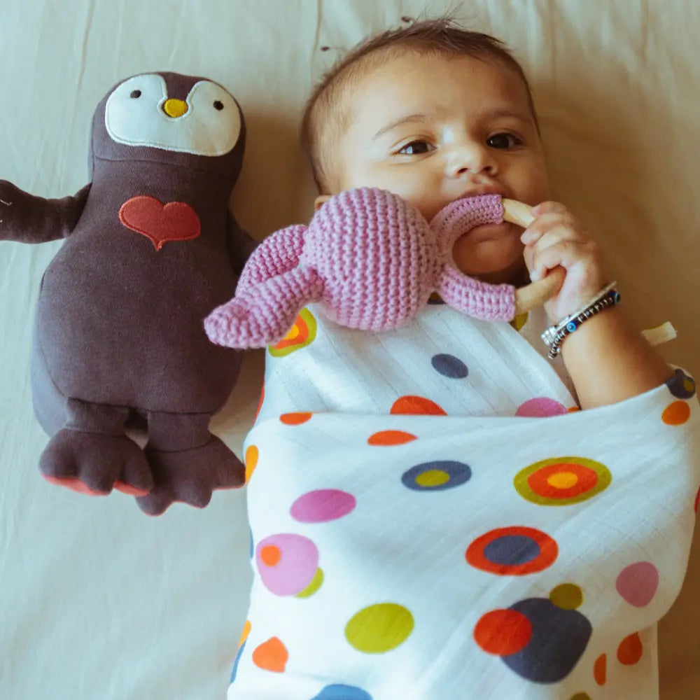 Dulaar Organic Muslin Swaddle (Set of 2)