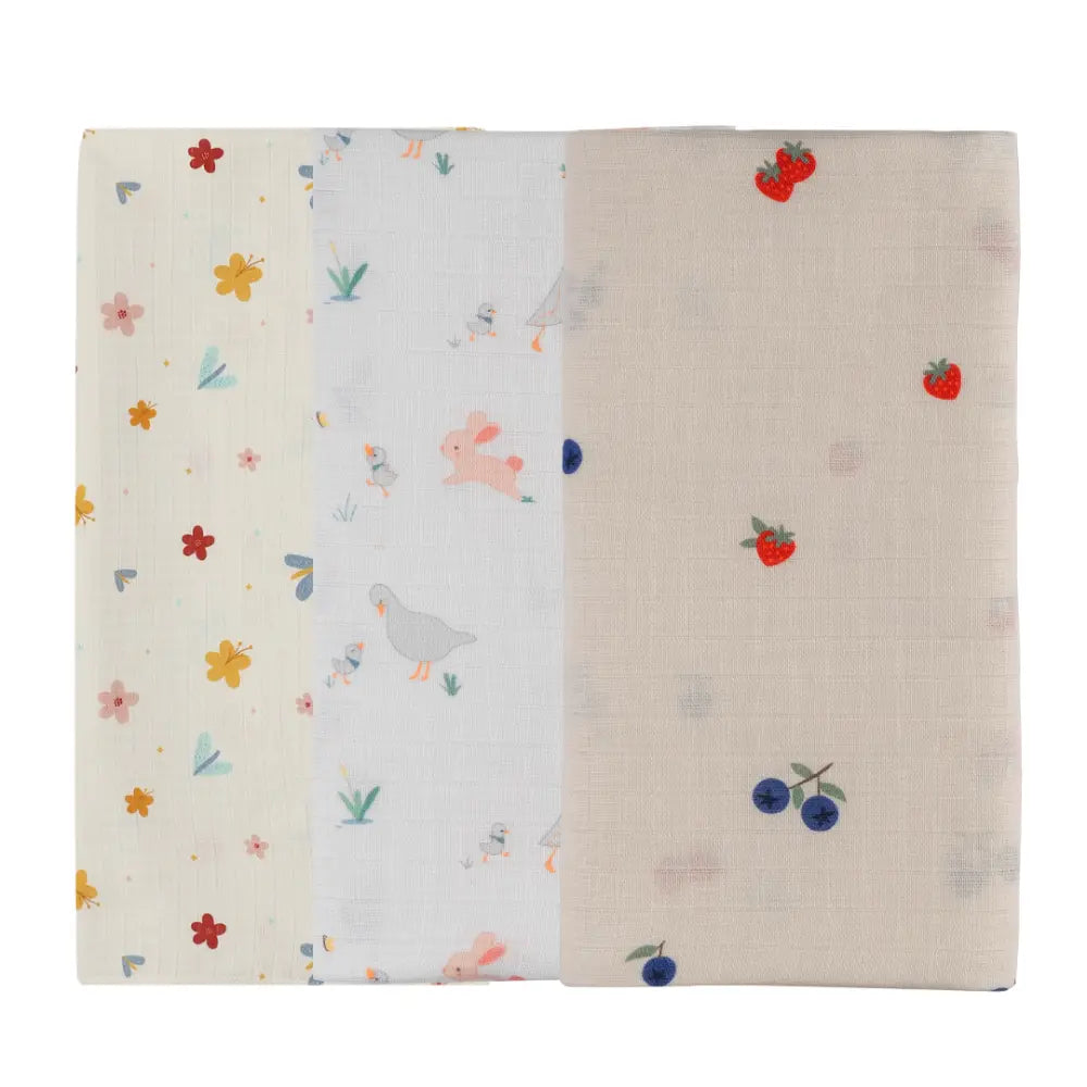 A World in Bloom + Bunny Hops and Duck Walks + Berry Picking