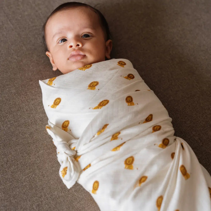 Dulaar Organic Muslin Swaddle (Set of 3)