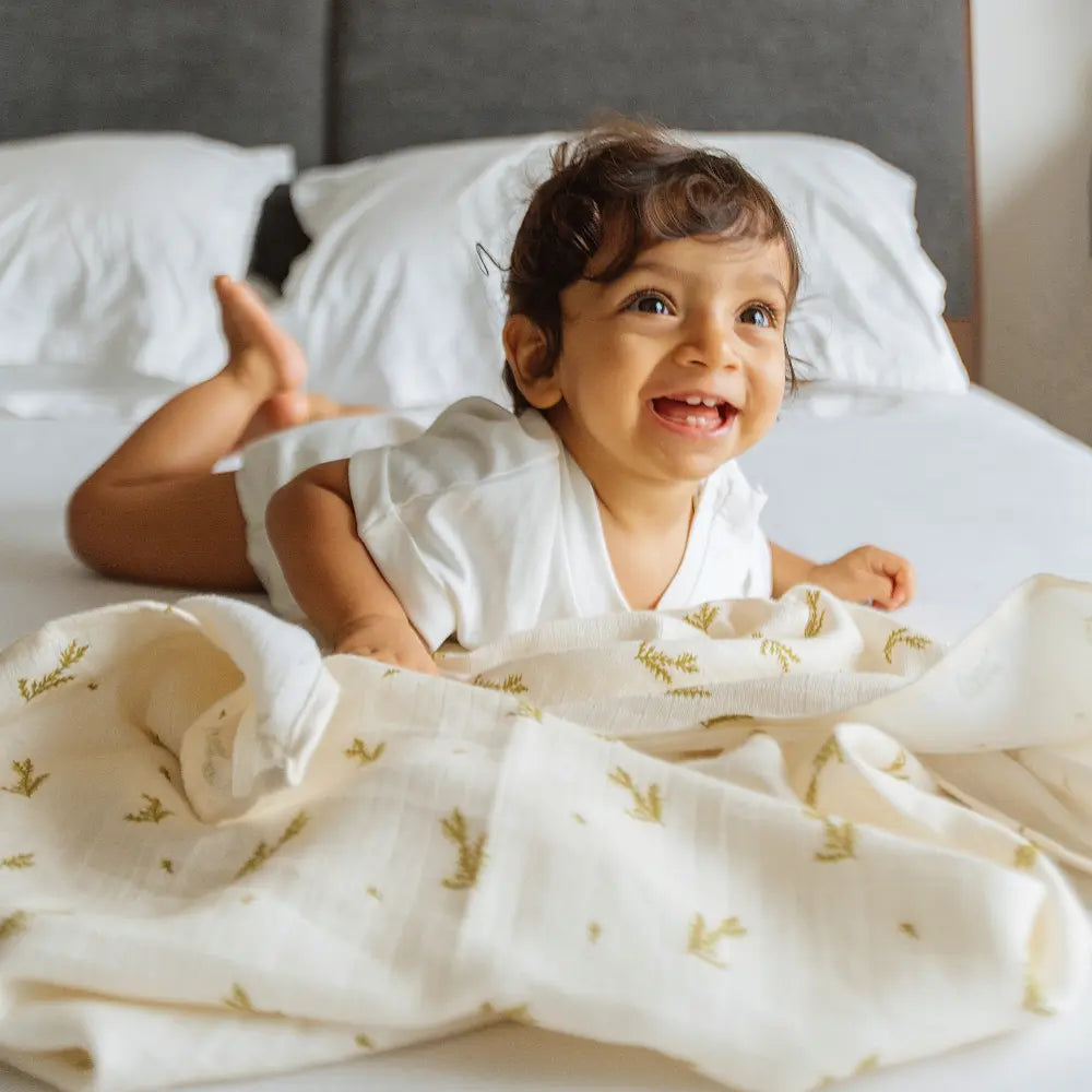 Dulaar Organic Muslin Swaddle (Set of 2)