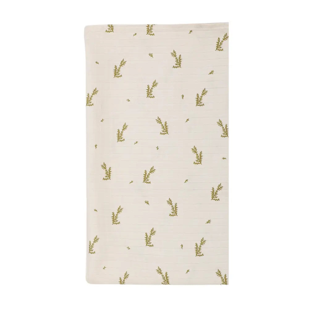 Dulaar Organic Muslin Swaddle for Newborns - Nature &amp; Calm Inspired Prints (0- 12months)