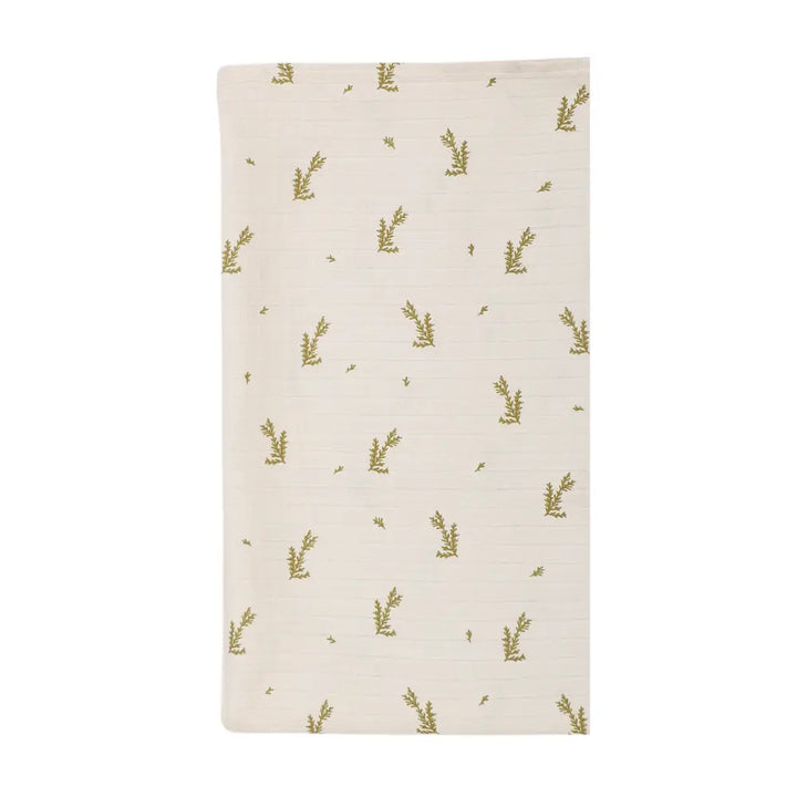 Dulaar Organic Muslin Swaddle for Newborns - Nature &amp; Calm Inspired Prints (0- 12months)