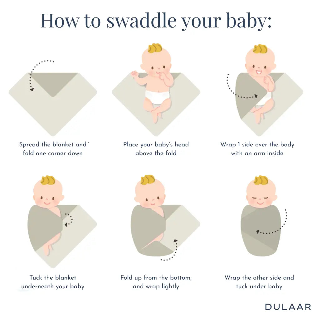 Dulaar Organic Muslin Swaddle