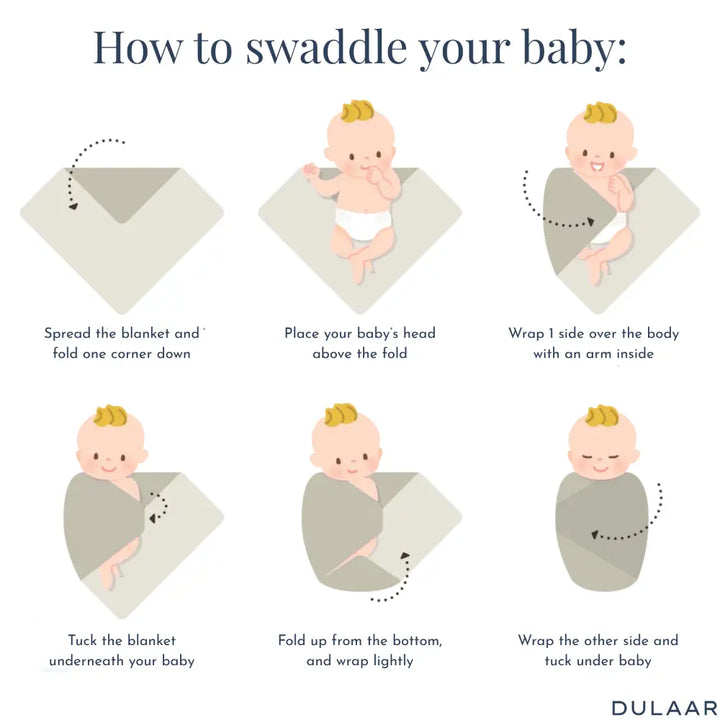 Dulaar Organic Muslin Swaddle