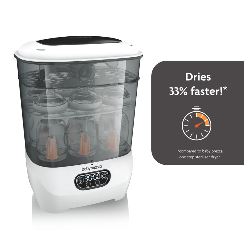 Baby brezza baby bottle sterilizer 2024 and dryer