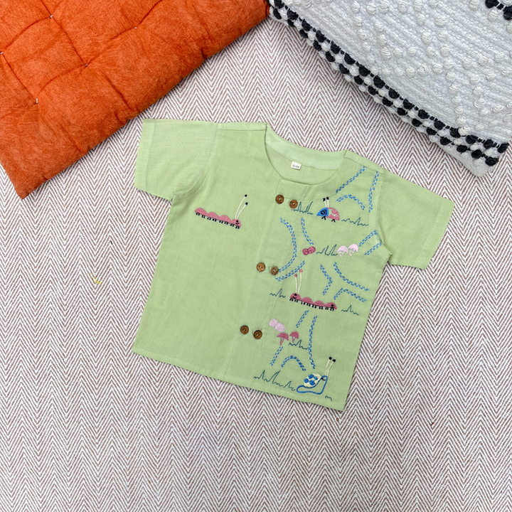 Bhaakur Jhablas- Grasshopper &amp; Blue Birds (Set of 2)