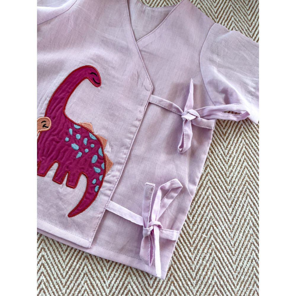 Bhaakur Dino Cotton Jhabla Set